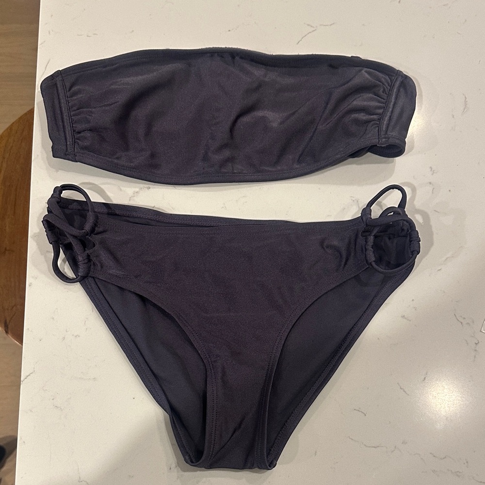 Xhilaration Mauve Strapless Bikini Top
